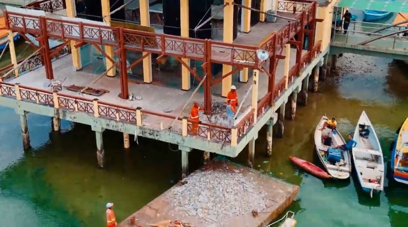 Prefeitura de Madre de Deus prorroga contrato de reforma de terminal hidroviário e atrasa prazo previsto em acordo com MP