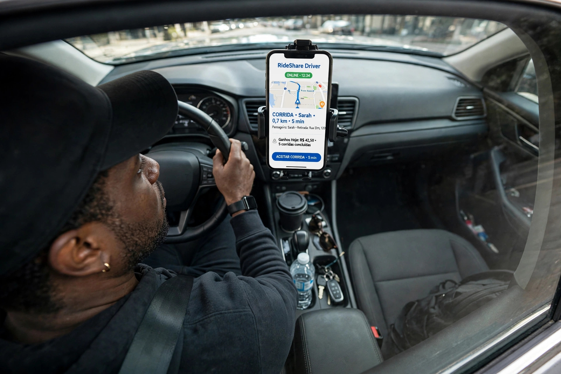 Trabalhadores de app trabalham mais e ganham menos por hora, aponta IBGE